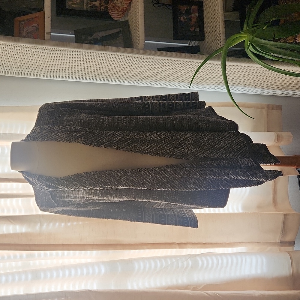 En Creme Open-Front Cardigan